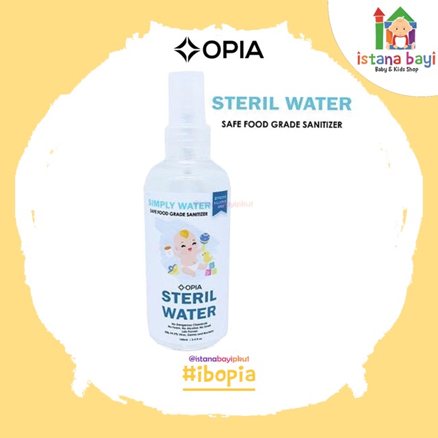 Opia Steril Water &amp; Sanitizer