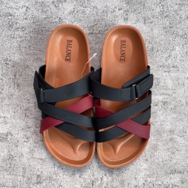 Sandal Jelly Tali Silang-Silang BLC 1301