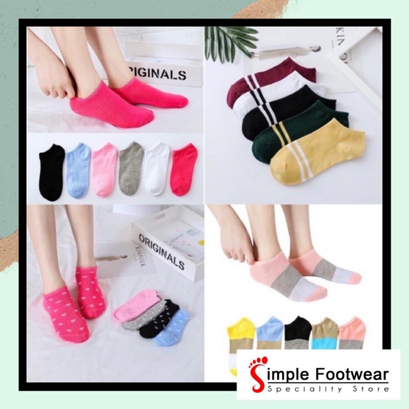 Kaos Kaki Ankle Pendek