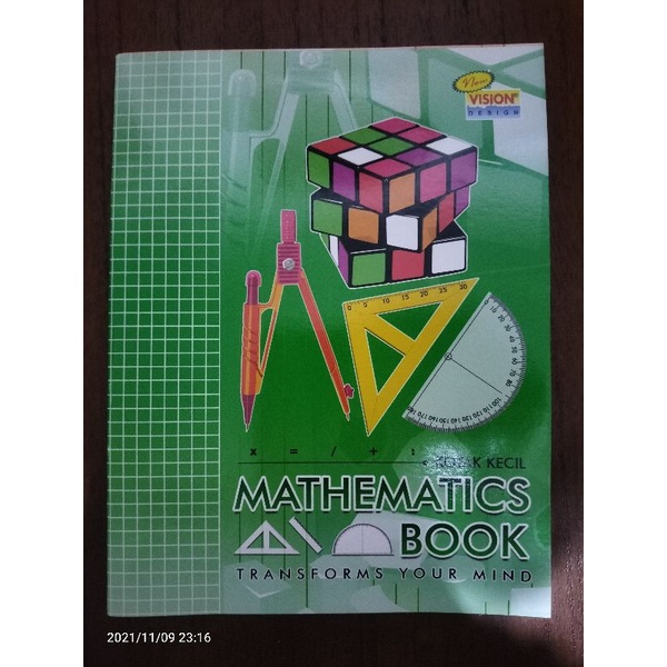 

Buku kotak kecil Vision 38 lembar