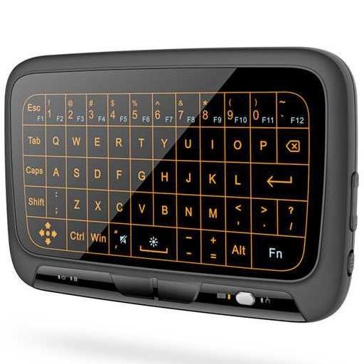 Jual Keyboard Sentuh Wireless Qwerty Touchpad Rechargeable 2 4ghz