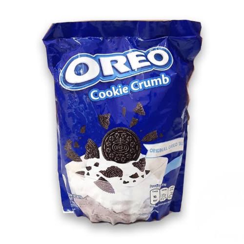 

OREO COOKIE CRUMB 100gr OREO CRUMBLE REPACK