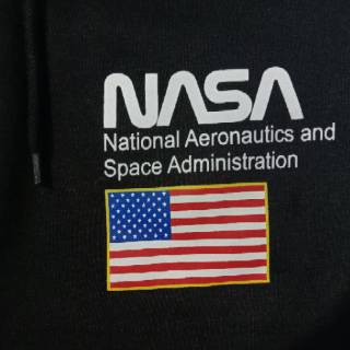  Jogger  Pants Hnm NASA  US FLAG Colour Black Navy Shopee 