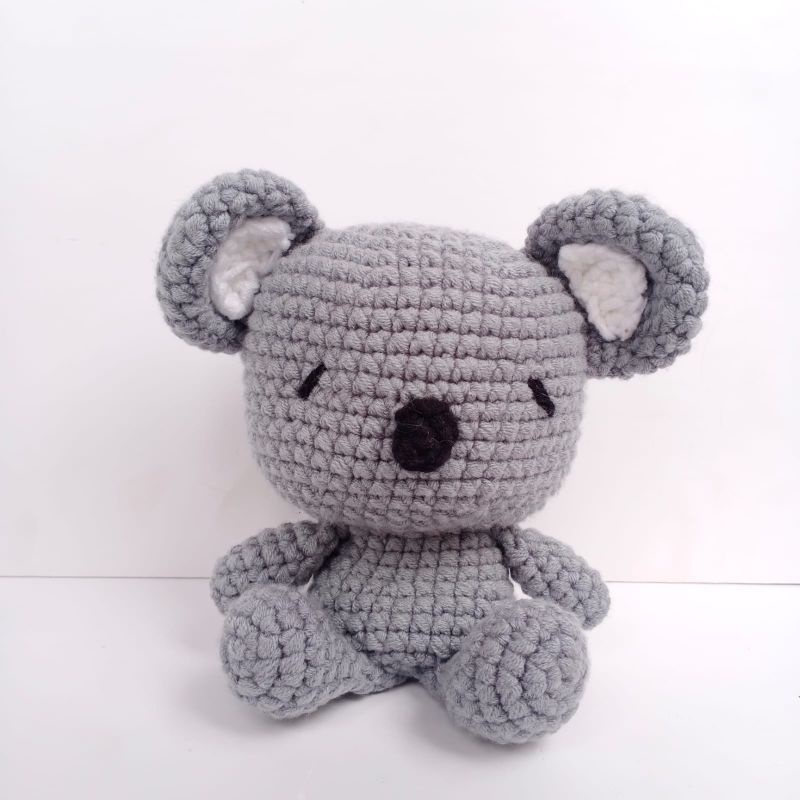Crochet Koala | Boneka Rajut Koala | Boneka Rajut | Koala Lucu | Boneka Koala | Boneka koala rajut |