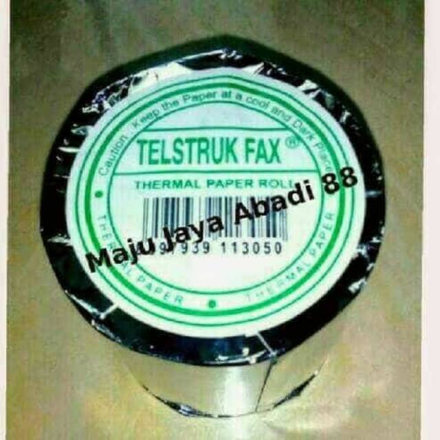 

Thermal TELSTRUK FAX 80x80 / Kertas Thermal Telstruk Fax 80x80
