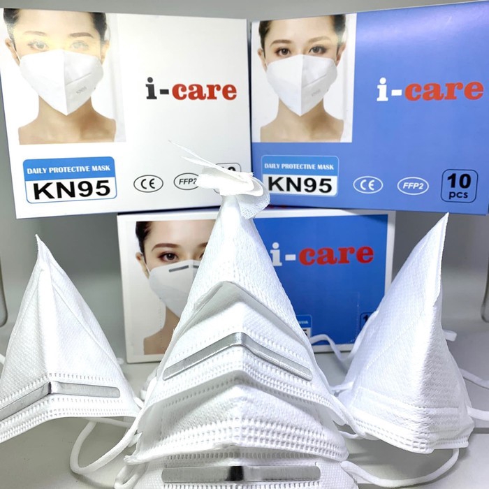 Masker KN95 Masker N95 Masker KN 95 Masker N 95 - Masker Tebal Anti Debu Masker Original i-care