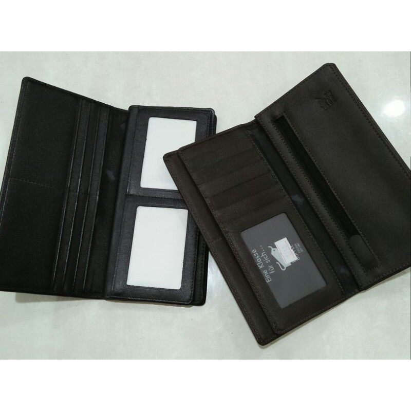 dompet lipat panjang kulit asli 7113