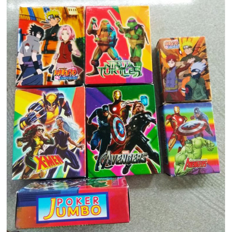 Mainan Poker Kartu Karakter #card series