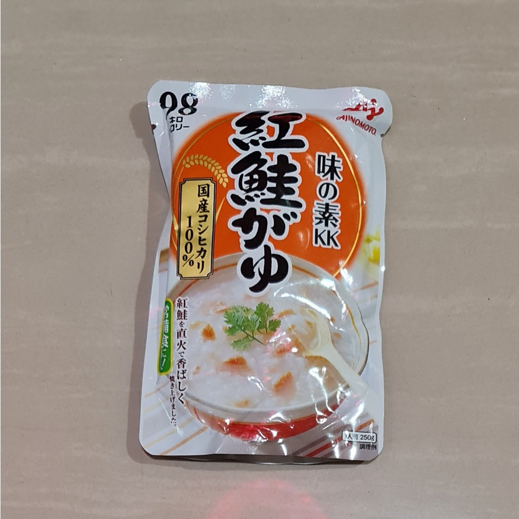 Ajinomoto KK Sockeye Salmon Porridge Koshihikari Japan Rice 250 Gram