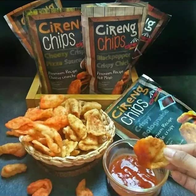 

MURAH Cireng Chips Kamsia - Hot Spicy