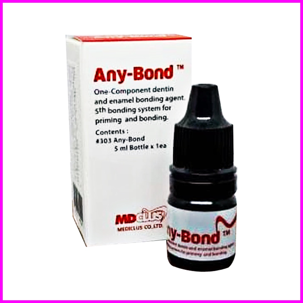 Any-bond anybond dental bonding gigi generasi 5 resin composite primer lem tambal veneer komposit