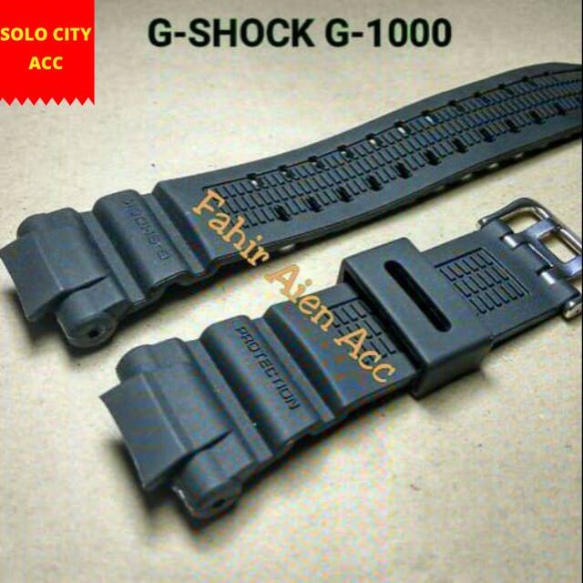 STRAP TALI JAM CASIO G-SHOCK GW3000 GW3500 GW-3000 GW-3500 WARNA HITAM