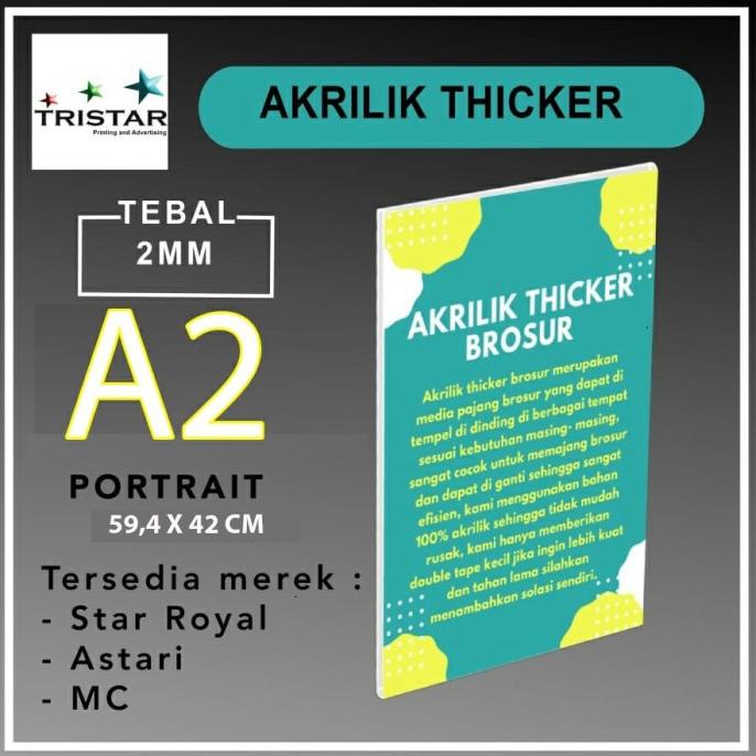 

Office & Stationery | Document Organizer | Akrilik Thicker Brosur Dinding / Akrilik Tempel A2 | Best Seller