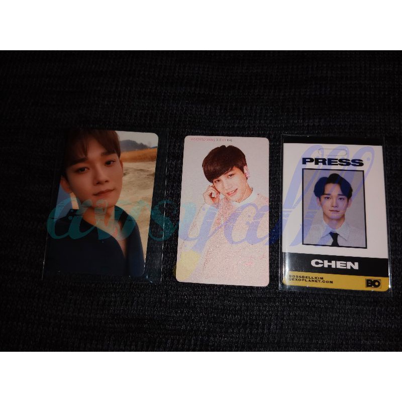 photocard kai baskin kihno aaf chen pc kihno exo