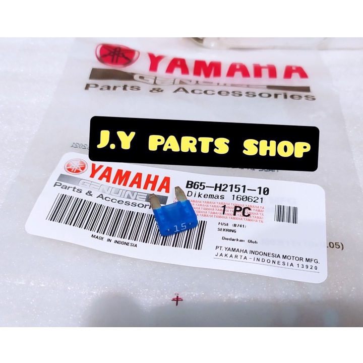 fuse sikring tanam tancap kecil 15A 15 A xmax x max 250 mt15 xsr new r15 vva v3 aerox 155 DLL original ygp