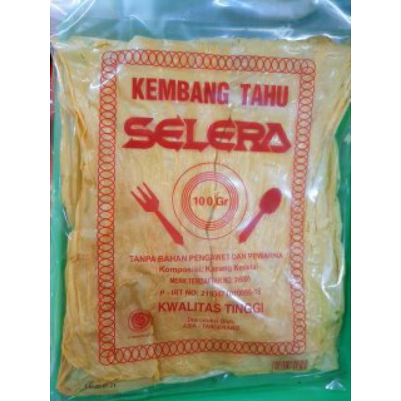 

Kembang Tahu SELERA cap sendok dan garpu 100gr