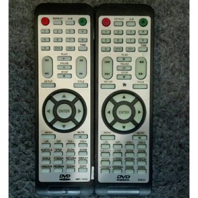 REMOTE REMOT DVD PLAYER GMC