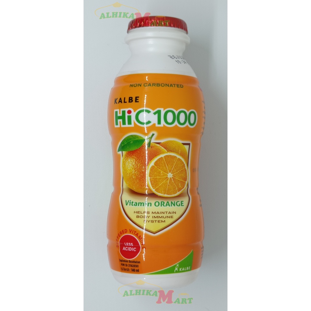 Kalbe Hi C1000  Vitamin Orange/Lemon Netto 140 ml