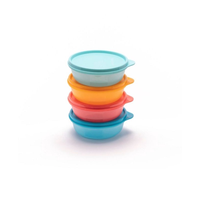 FREE ONGKIR !! TUPPERWARE JUNIOR MODULAR BOWL ISI 4 PCS