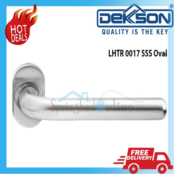 Handle Pintu by Dekkson - LHTR 0017 Oval SSS