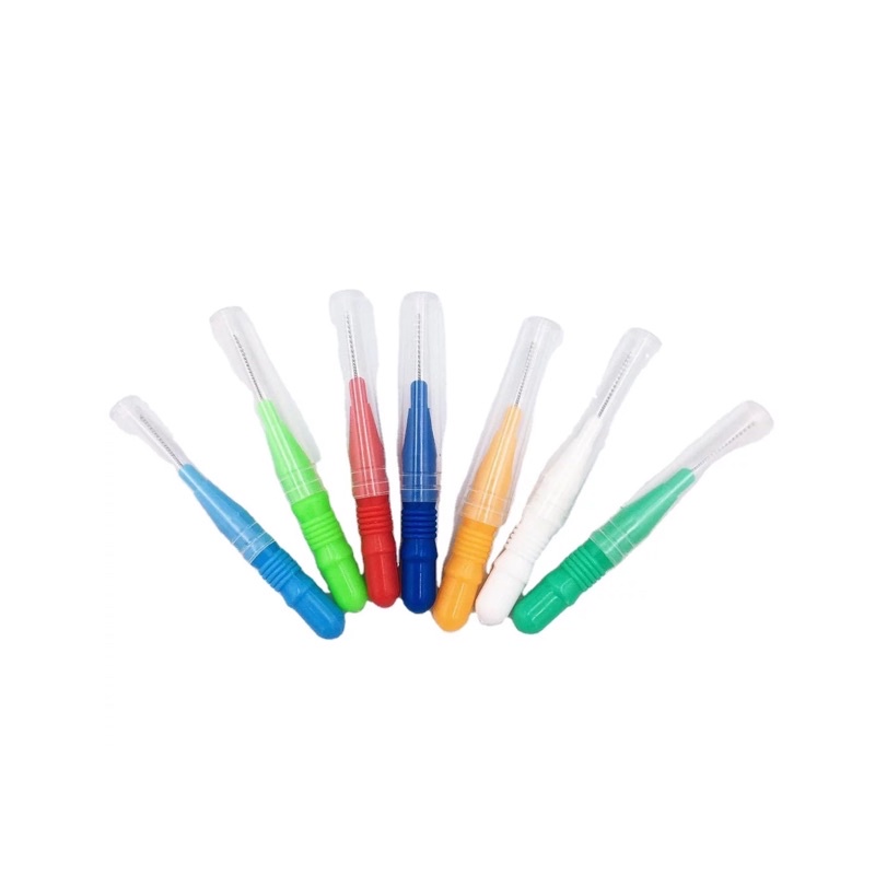 Alice dental interdental brush sikat pembersih sela celah gigi ortho behel tusuk gigi tooth pick dental floss kawat gigi