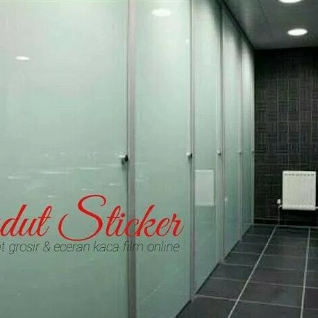 sticker kaca stiker kaca vinyl warna - Biru