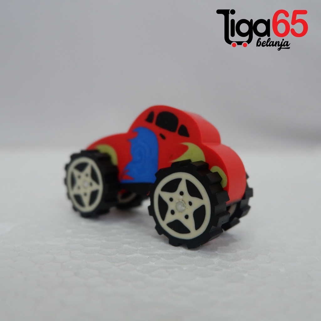 365 Cartoon Eraser #41164 Penghapus Set Car Shape / Penghapus Kartun Isi 2 pcs