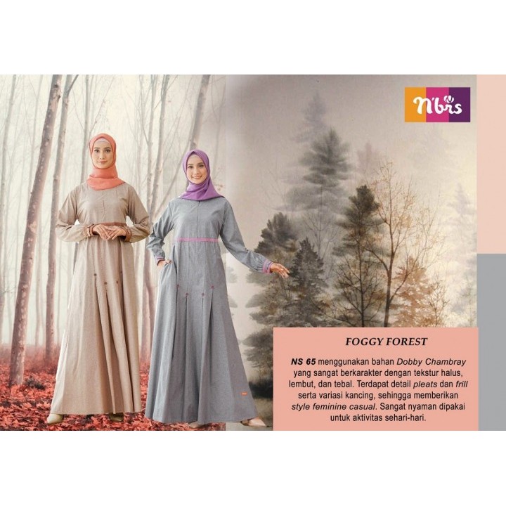 GAMIS DEWASA NIBRAS TERBARU 2020 NS 065