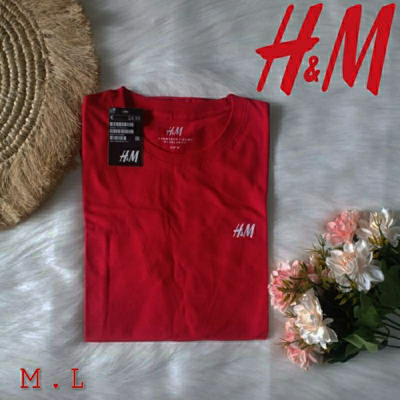 Kaos Uniqlo Lengan Pendek Pria / Kaos Distro Pria / Kaos Unisex Pria Wanita / Tshirt unisex pria wanita-Maroon HM