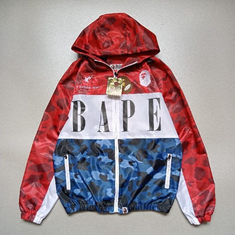 Jaket varsity bomber zipper Aape Bay A Bathing Ape Camo
