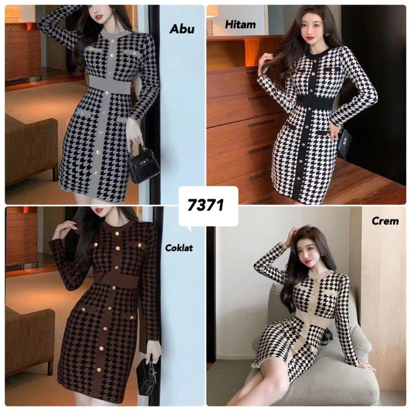 dres rajut premium import