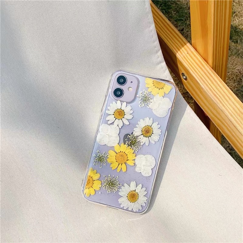 Dry Flower Case Vol 8 ALL PHONE TYPES! iPhone Oppo Vivo Xiaomi Samsung Huawei Realme Casing Bunga Kering V21 V20 V15 V19 V17 V11 Pro Y11 Y12 Y17 Y21 Y20 V23 Y50 Y30 Y1s