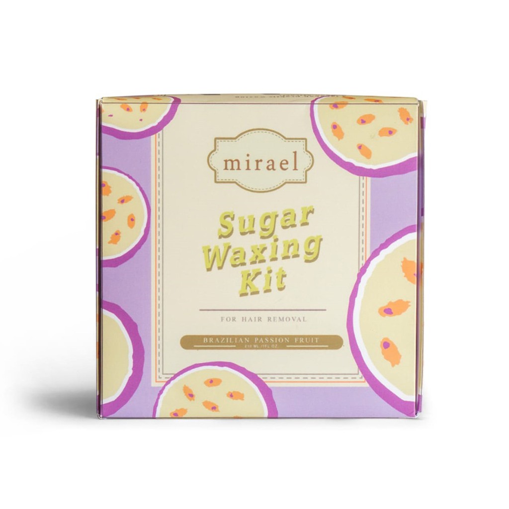 Mirael Sugar Wax Brazilian Passion Fruit 210ml Shopee Indonesia