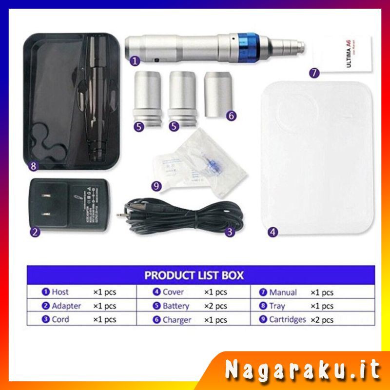 DR.PEN A6 WIRELESS ULTIMA A6 ALAT BB GLOW SULAM ALIS BIBIR MTS HILANG BOPENG STRETCHMARK DERMAPEN