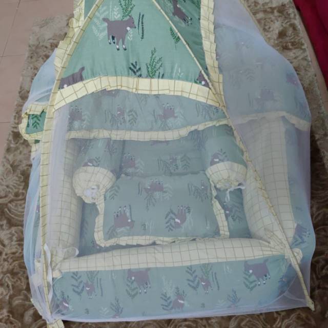 Kasur Kotak Set Kelambu Bumbee Collection