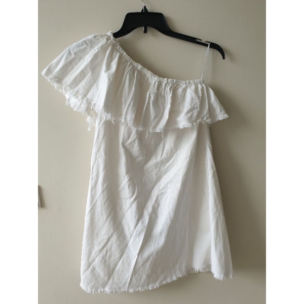 Mango dress sabrina putih (M)