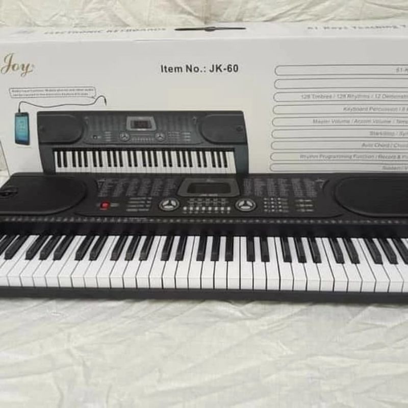 KEYBOARD PIANO ORGAN JOY JK 60/piano/piano murah/organ/piano pemula