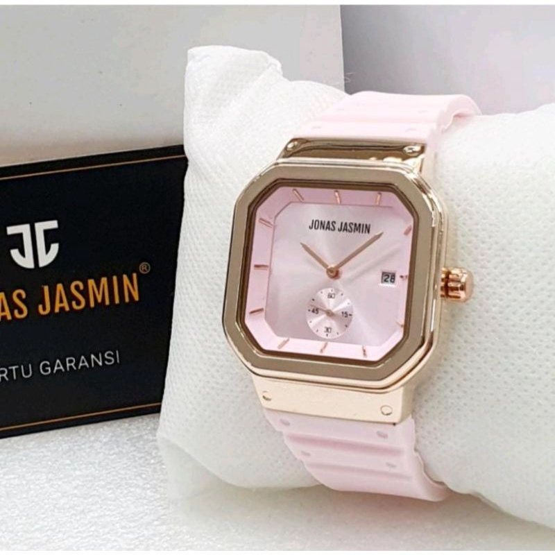 Jam Tangan JJ Kasual Rubber Tgl Aktif