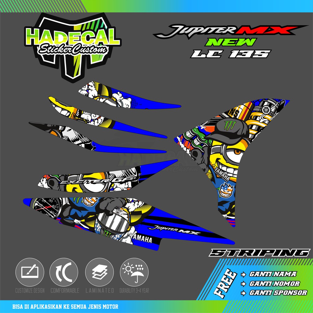STRIPING JUPITER MX NEW 135 LC