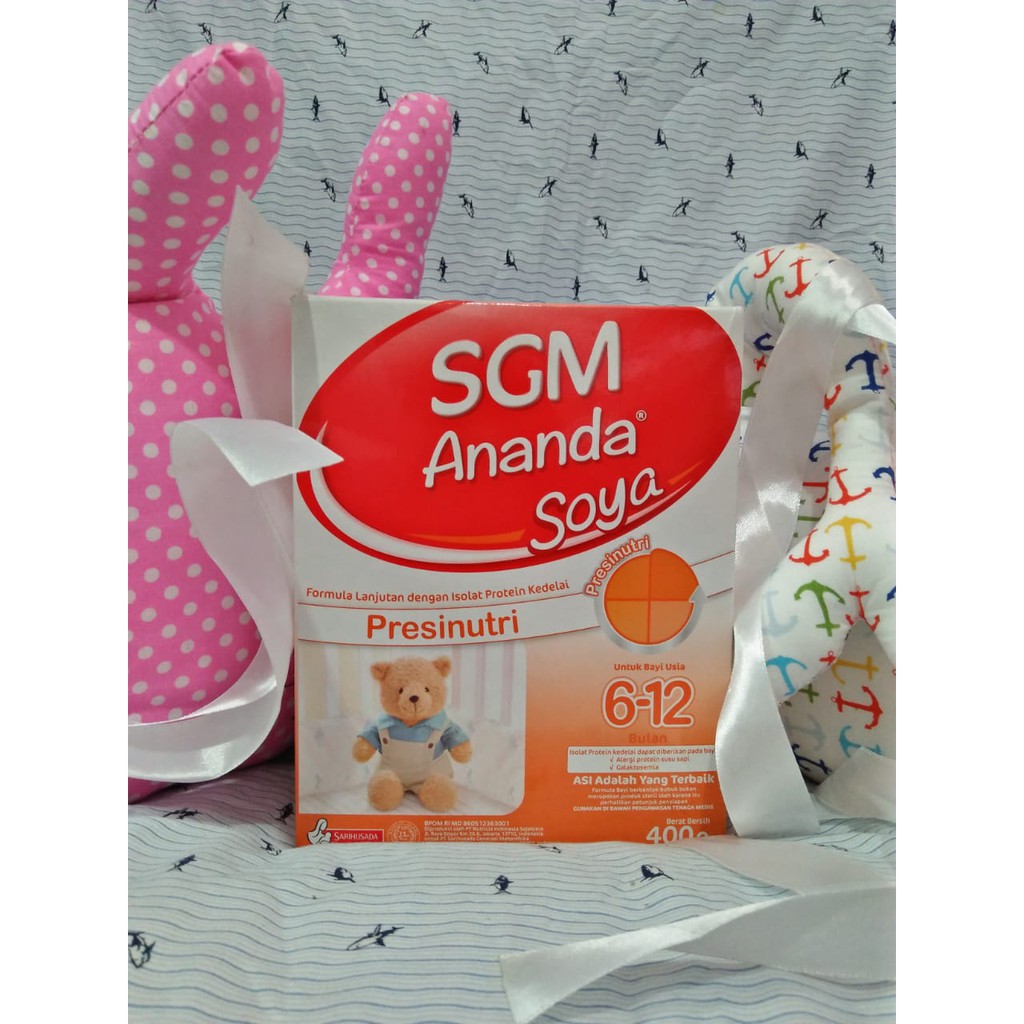 Sgm Ananda Soya 6-12 Bulan 400 gr - HTA SUSU /PAMPERS / DIAPERS