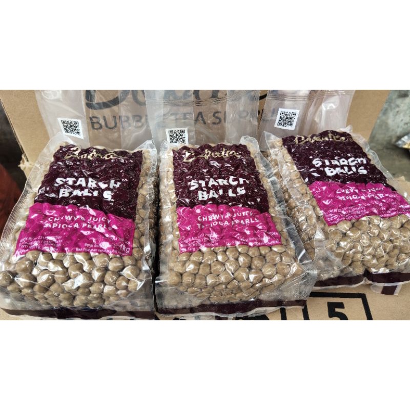 

boba tee tapioca pearl/ tapioca pearls JITU / boba tee/ topping boba