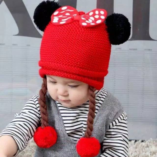 Topi import kepang