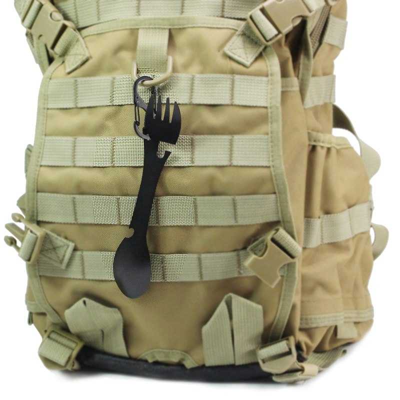 TD-AI01 YYEDC Sendok Garpu Pisau Multifungsi Outdoor Camping EDC Tools LX708