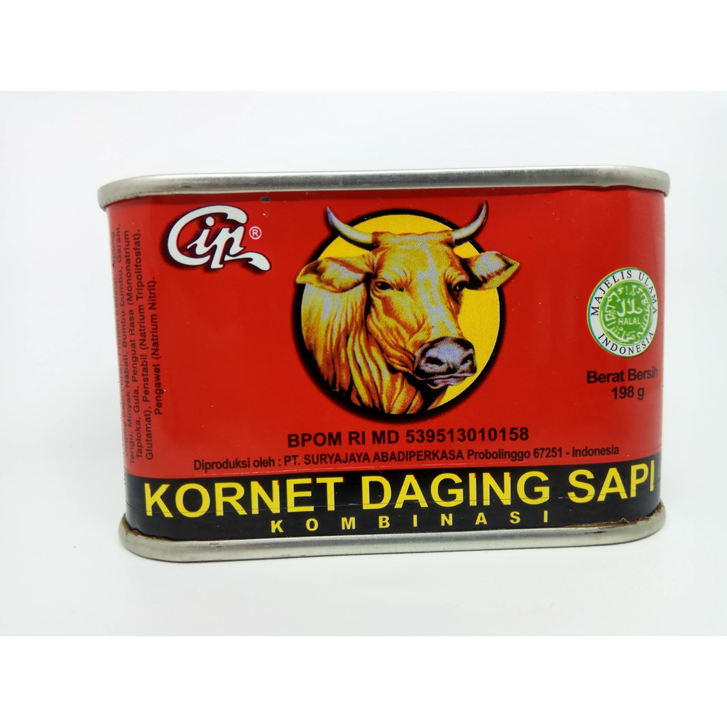 

Kornet Daging Sapi "Cip" 198gr