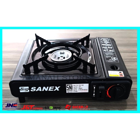 Sanex Kompor Gas Portable 2in1 Gas Kaleng dan Elpiji