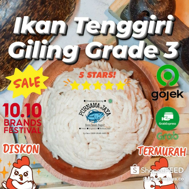 

Ikan Tenggiri Giling Grade 3