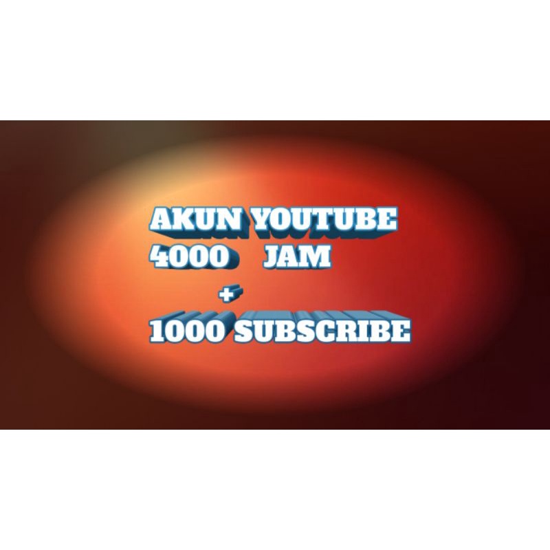 PAKET MONETISASI CHANNEL YOUTUBE MURAH