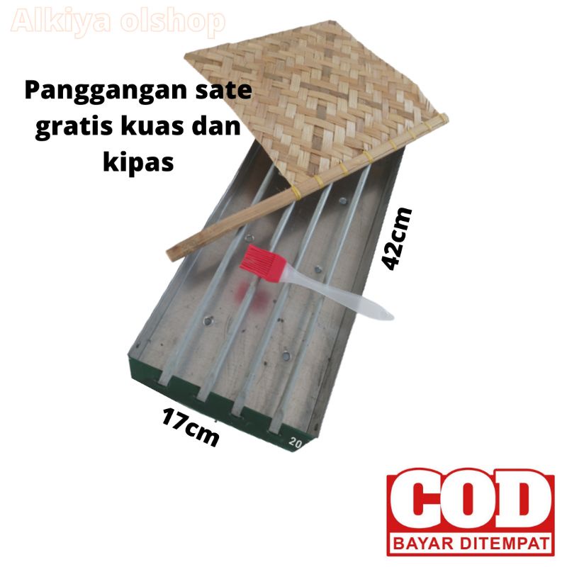 PANGGANGAN SATE PANGGANGAN/PANGGANGAN GRATIS KUAS SILICON DAN KIPAS