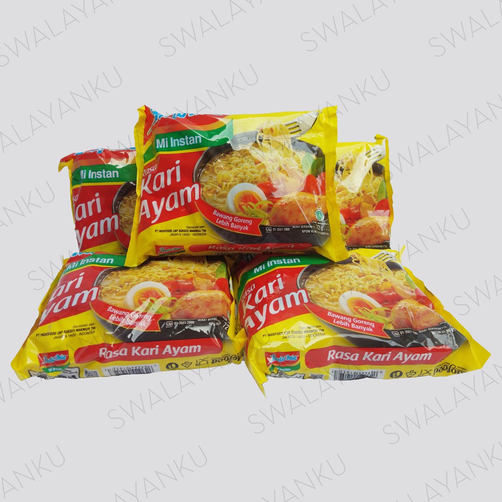 

INDOMIE KUAH (KARI AYAM) 72Gr