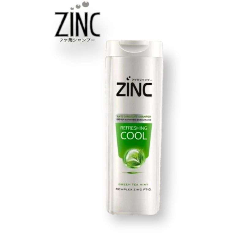 Zinc Shampoo Anti Ketombe Re-Freshing Cool 170 / 340mL